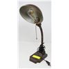 Image 1 : ANTIQUE GOOSE NECK DESK LAMP