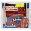 Image 1 : LITTLE RED ACCORDION NEW IN BOX