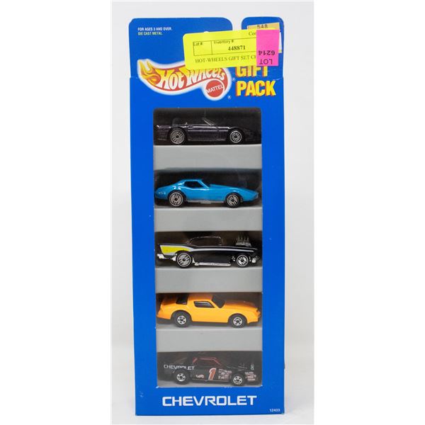 HOT-WHEELS GIFT SET CHEVY