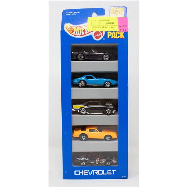 HOT-WHEELS CLASSIC CHEVY GIFT SET