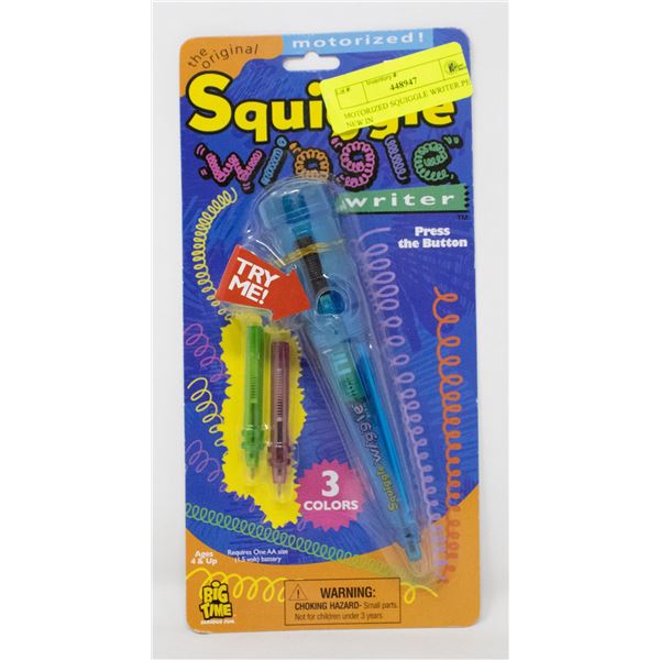 MOTORIZED SQUIGGLE WRITER PEN NEW IN