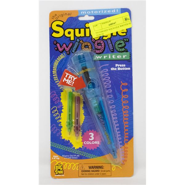 MOTORIZED SQUIGGLE WRITER PEN NEW IN