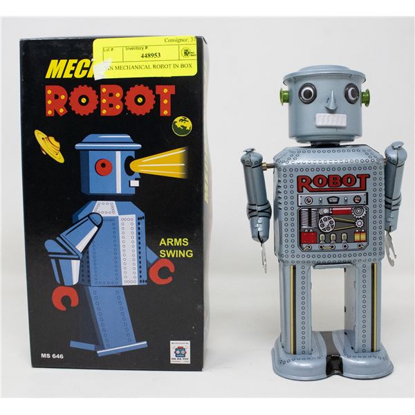 TIN MECHANICAL ROBOT IN BOX