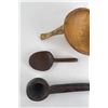 Image 3 : Native American Indian Wood Bowl and Spoons