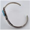 Image 4 : Navajo Turquoise Sterling Silver Bracelet
