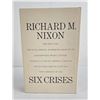 Image 3 : Richard Nixon Six Crises Signed First Edition