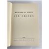 Image 5 : Richard Nixon Six Crises Signed First Edition