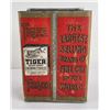 Image 3 : Paper Label Tiger Tobacco Store Counter Tin