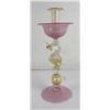 Image 1 : Mid Century Murano Glass Candlestick