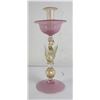 Image 2 : Mid Century Murano Glass Candlestick
