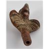 Image 5 : Polychrome Pre Columbian Pottery Parrot Whistle