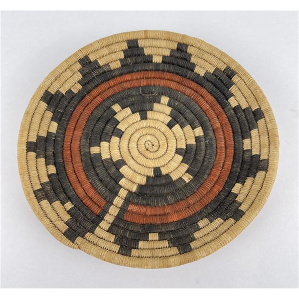 Hopi Indian Ceremonial Coiled Basket