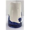 Image 2 : Old Sleepy Eye Blue and White Pottery Pitcher