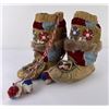 Image 3 : Canadian Metis Indian Beaded Mukluks Shoes