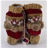 Image 4 : Canadian Metis Indian Beaded Mukluks Shoes