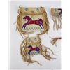 Image 2 : Painted Parfleche Bags Knife and Knife Scabbard