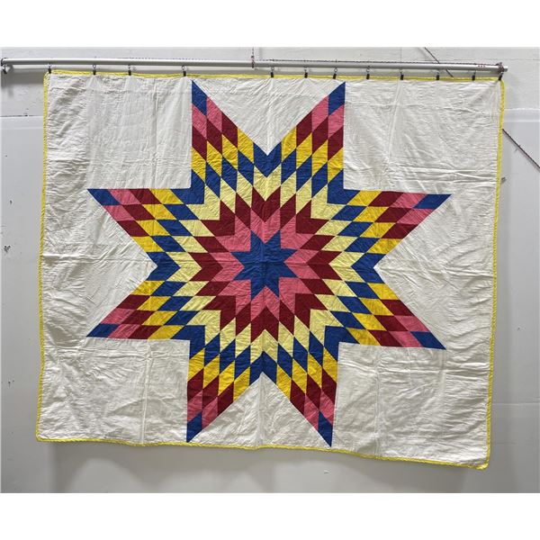 South Dakota Indian Made Star Quilt