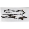 Image 4 : Antique Cowboy Braided Leather Headstall and Bit