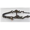 Image 8 : Antique Cowboy Braided Leather Headstall and Bit