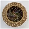 Image 5 : Native American Indian Beaded Pine Needle Basket