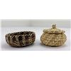 Image 3 : Pair of Native American Indian Pine Needle Baskets