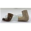Image 1 : Pair of Antique Clay Smoking Pipes