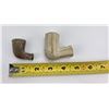 Image 5 : Pair of Antique Clay Smoking Pipes