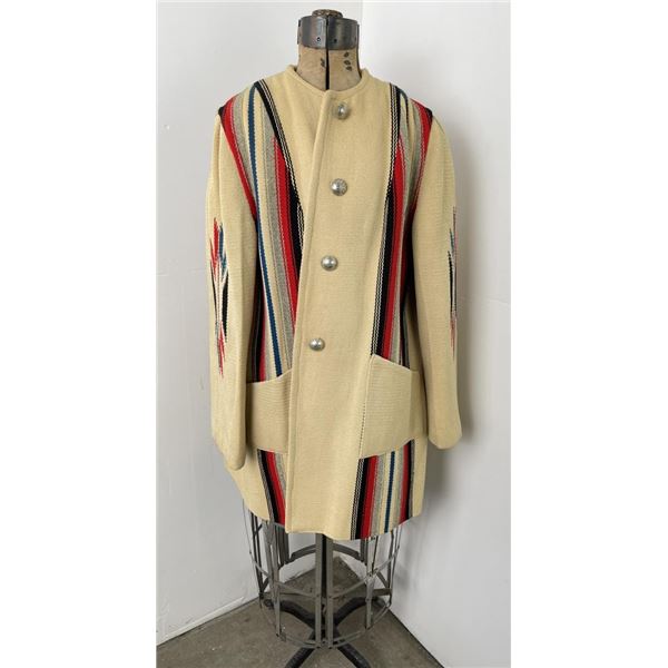 Vintage Ganscraft Chimayo Blanket Jacket Coat