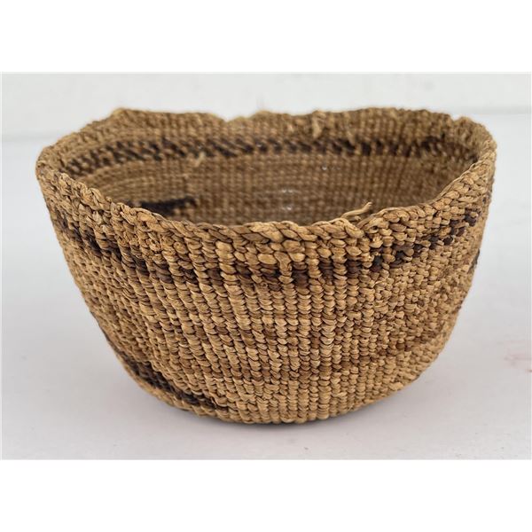 Klamath River Hat Basket Native American Indian