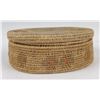 Image 1 : Alaskan Inuit Eskimo Lidded Basket