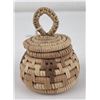African Lidded Basket
