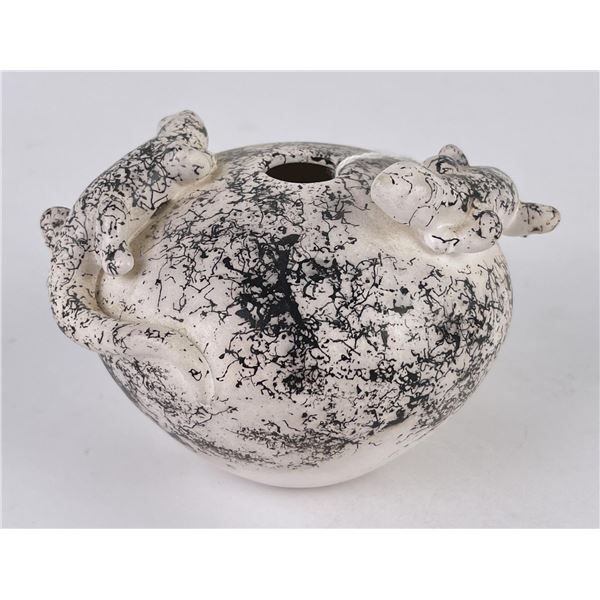 John Aragon Acoma Pueblo Indian Pottery Vase