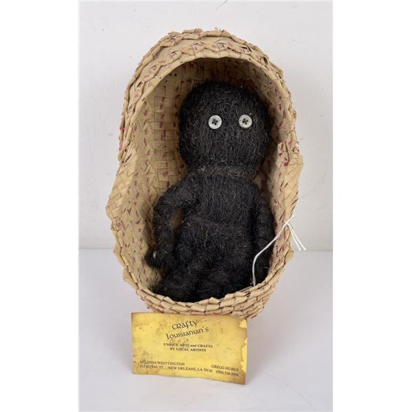 Tunica Biloxi Indian Tribe Lousiana Hair Doll