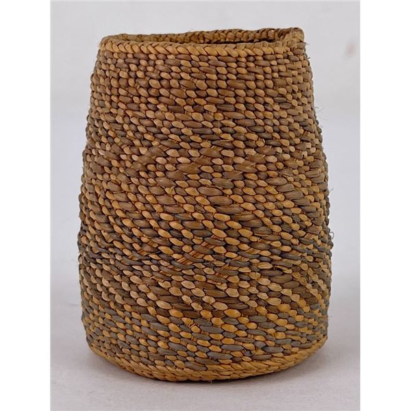 Northwest Coast Haida Indian Basket