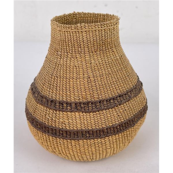 Native American Indian Modoc California Basket
