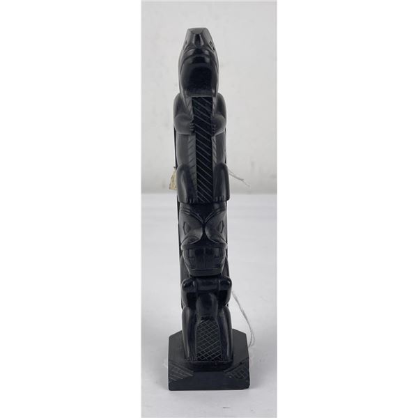 Haida Northwest Coast Indian Argillite Totem Pole