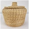 Native American Indian Made Pine Needle Basket