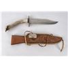 Native American Indian Made Knife and Sheath