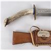 Image 2 : Native American Indian Made Knife and Sheath