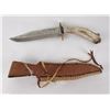 Image 4 : Native American Indian Made Knife and Sheath