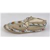 Image 2 : Shoshone Indian Beaded Single Moccasin