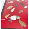 Image 3 : Collection of Ancient Indian Arrowhead Points