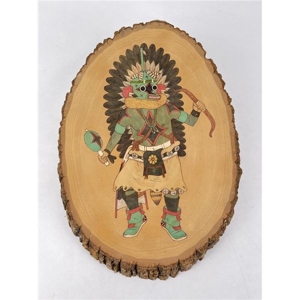 Hopi Indian Kachina Plaque Yungotsuna