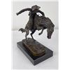 Image 2 : Frederick Remington Bronc Buster Bronze