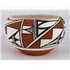 Image 2 : Zuni Indian Pueblo Pottery Bowl Vase