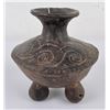 Ancient Pre Columbian Tripod Pottery Vase