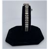 Image 3 : Zuni Sterling Silver Inlaid Watch Band