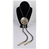Sterling Silver Buffalo Skull Bolo Tie