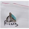 Image 8 : Navajo Turquoise Sterling Silver Ring