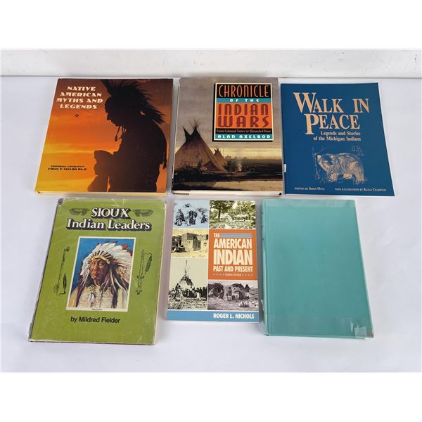 Collection of Native American Indian Books